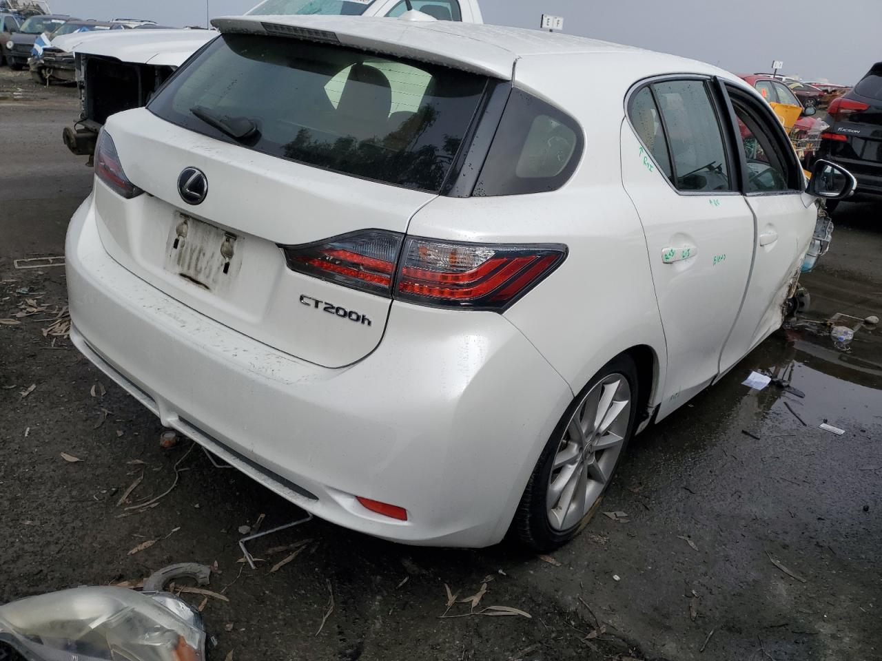 Image 3 of 2012 LEXUS CT 200 2012 with VIN JTHKD5BH0C2106095