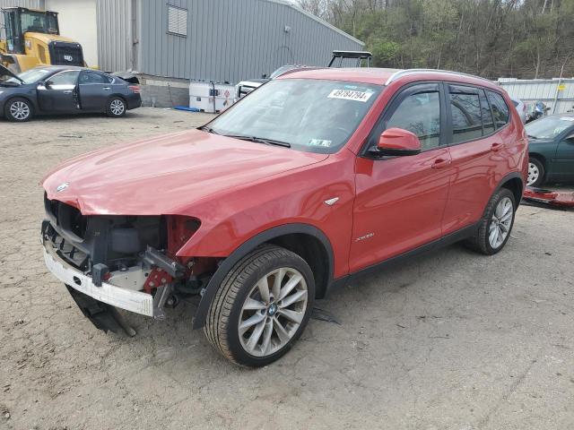Image 1 of 2017 BMW X3 XDRIVE28I 2017 with VIN 5UXWX9C34H0W69687
