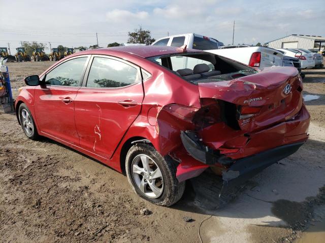 Image 2 of 2015 HYUNDAI ELANTRA SE 2015 with VIN KMHDH4AE6FU442788