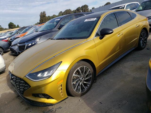 Image 1 of 2020 HYUNDAI SONATA SEL PLUS 2020 with VIN 5NPEJ4J20LH048874