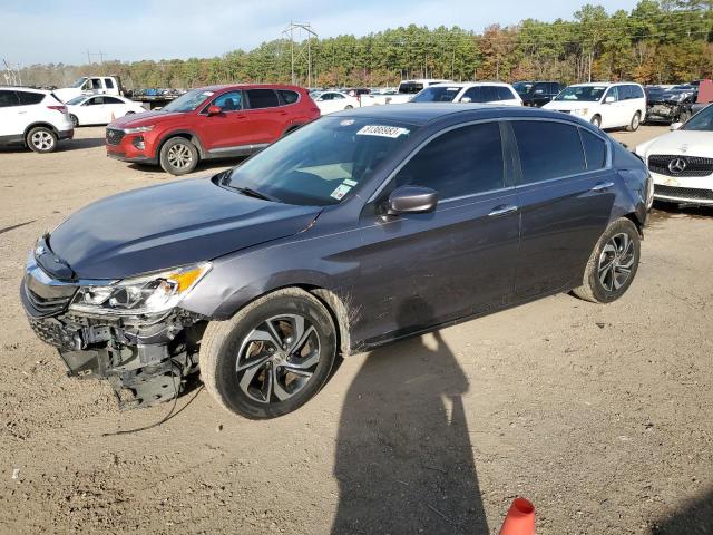 Image 1 of 2017 HONDA ACCORD LX 2017 with VIN 1HGCR2F39HA174298