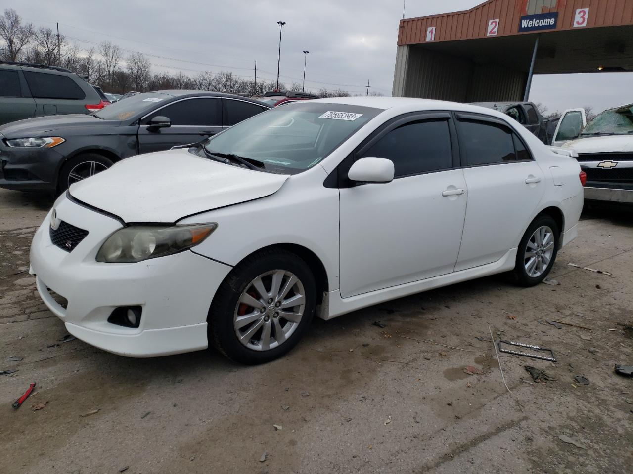 Obraz 1 z 2009 TOYOTA COROLLA BASE 2009 z VIN 1NXBU40E99Z018756