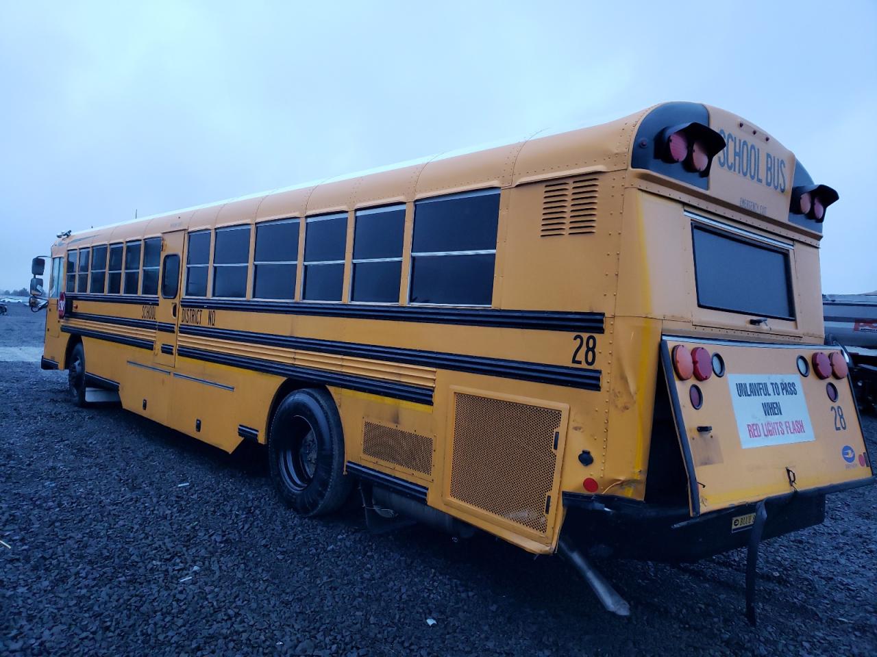 Obraz 3 z 2015 BLUE BIRD SCHOOL BUS / TRANSIT BUS  2015 z VIN 1BABNBCA3FF306099