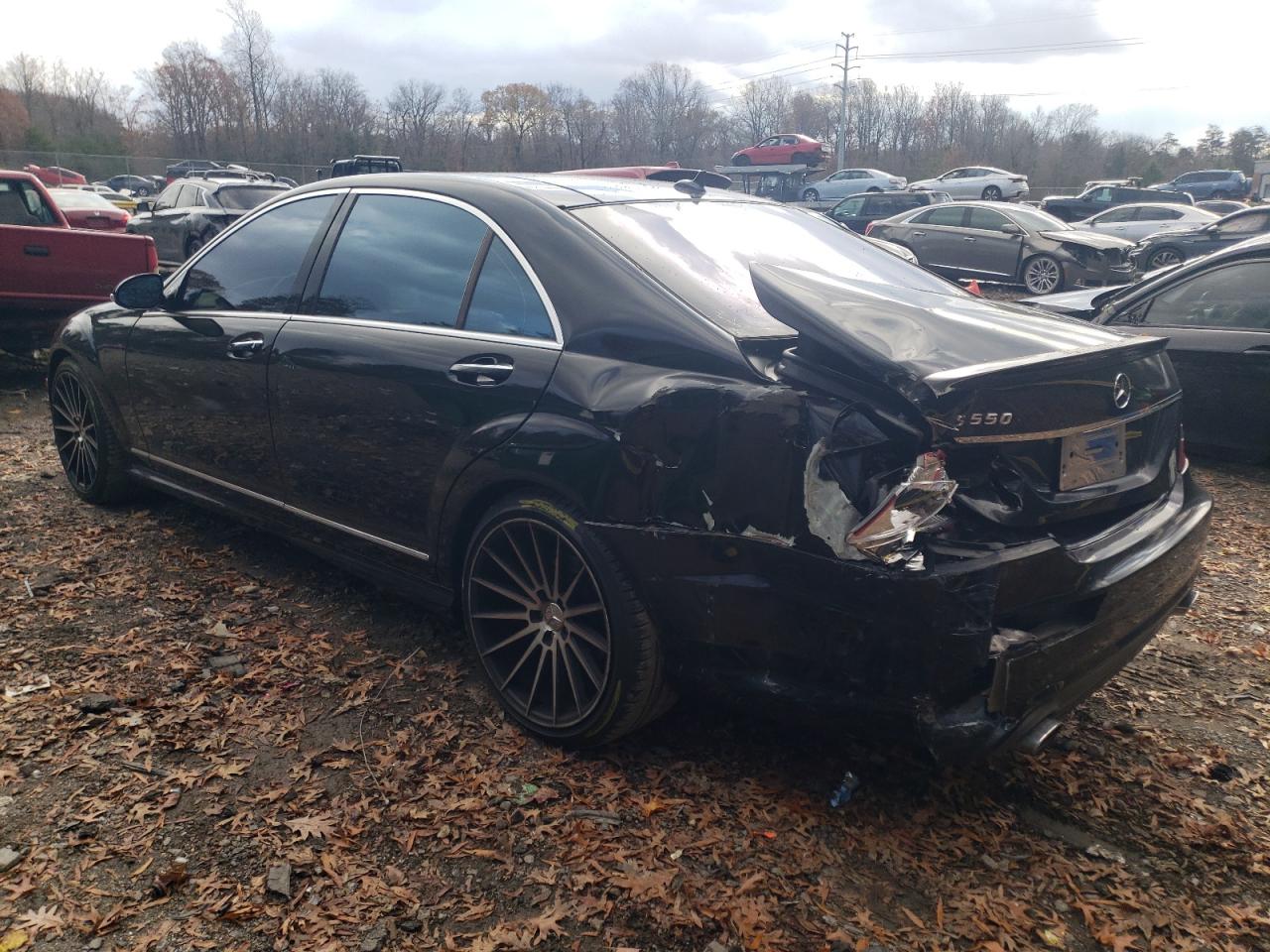 Image 2 of 2008 MERCEDES-BENZ S 550 2008 with VIN WDDNG71X18A209426