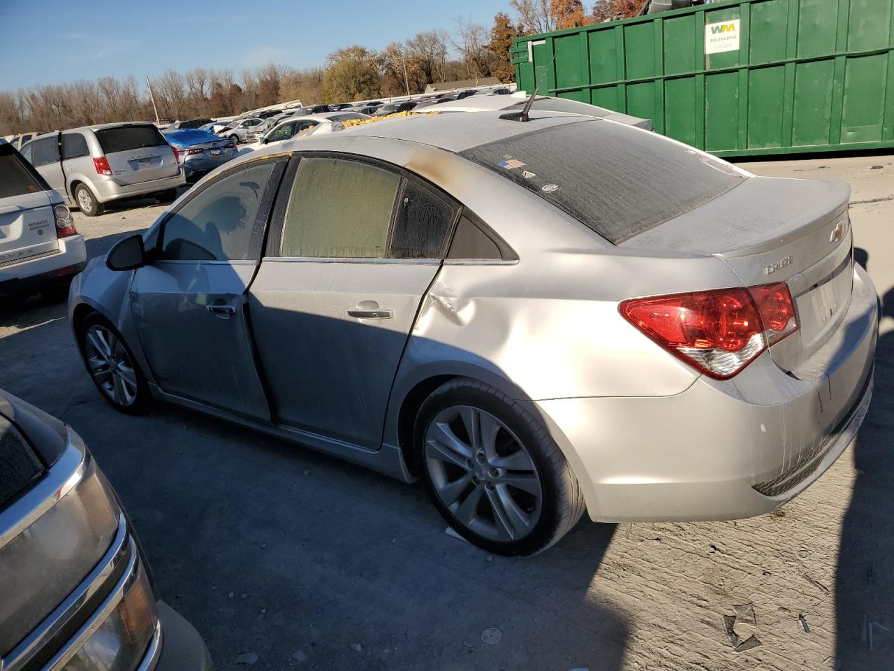 Image 2 of 2014 CHEVROLET CRUZE LTZ 2014 with VIN 1G1PG5SB3E7253973