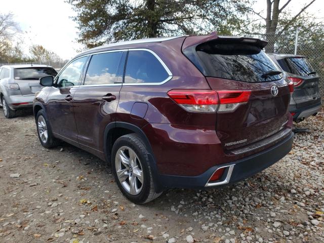 Obraz 2 z 2018 TOYOTA HIGHLANDER LIMITED 2018 z VIN 5TDDZRFH7JS855530