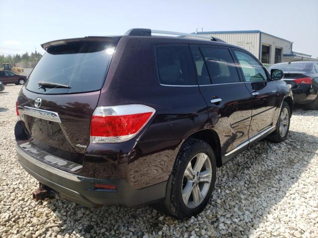 Image 3 of 2012 TOYOTA HIGHLANDER LIMITED 2012 with VIN 5TDDK3EH0CS169951