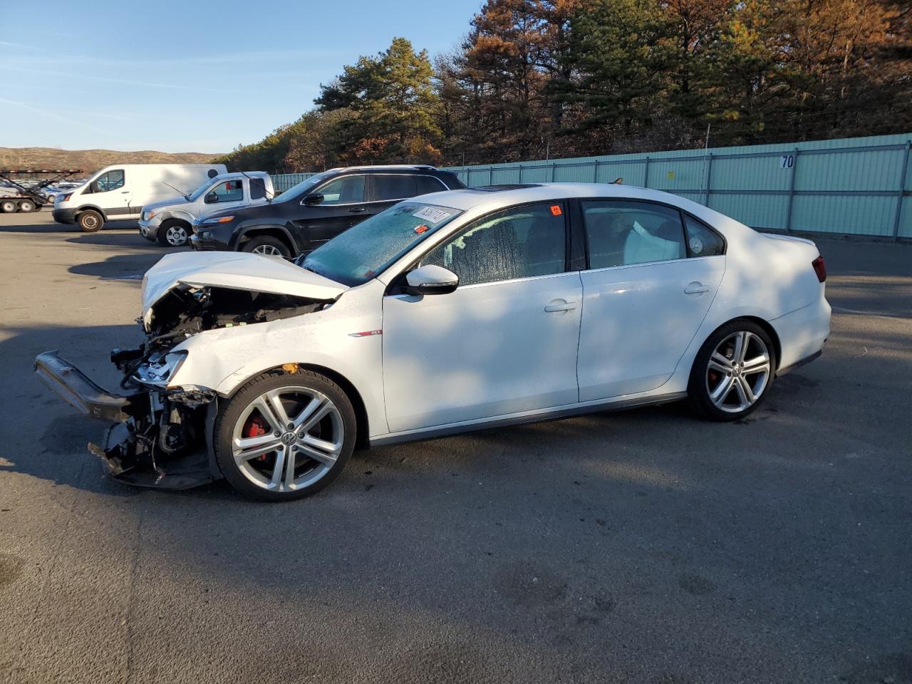 Image 1 of 2017 VOLKSWAGEN JETTA GLI 2017 with VIN 3VW5T7AJXHM260117