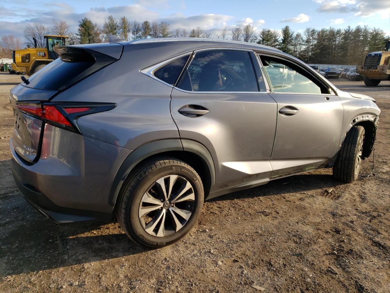 Image 3 of 2019 LEXUS NX 300 BASE 2019 with VIN JTJBARBZ2K2195142