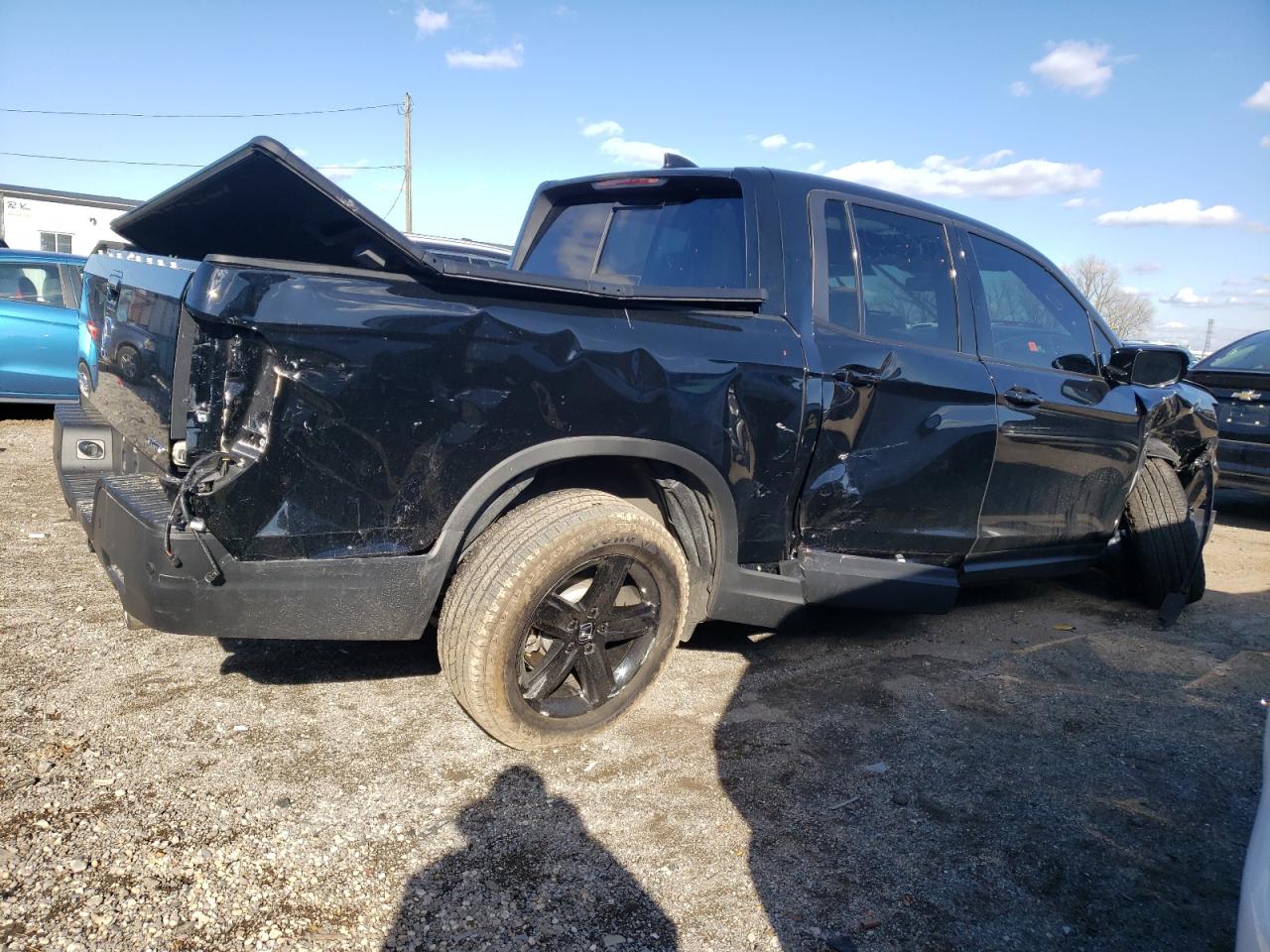 Image 3 of 2023 HONDA RIDGELINE BLACK EDITION 2023 with VIN 5FPYK3F88PB028921