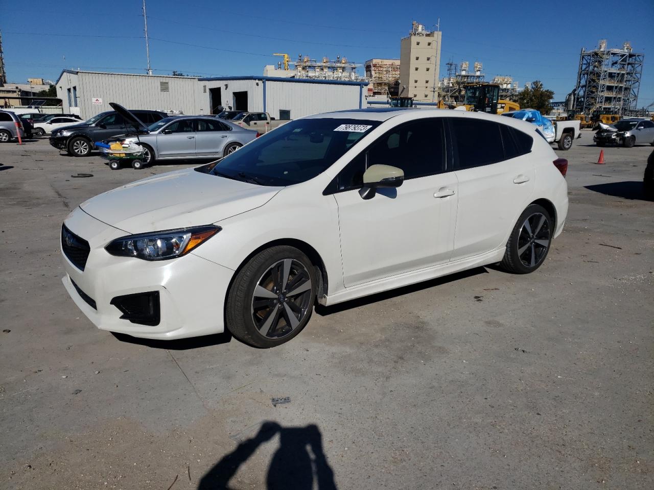 Image 1 of 2019 SUBARU IMPREZA SPORT 2019 with VIN 4S3GTAM65K3717828