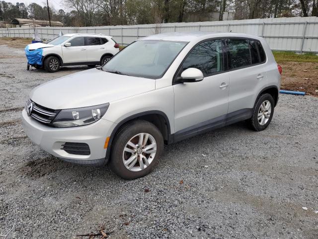 Image 1 of 2013 VOLKSWAGEN TIGUAN S 2013 with VIN WVGAV3AX8DW561614