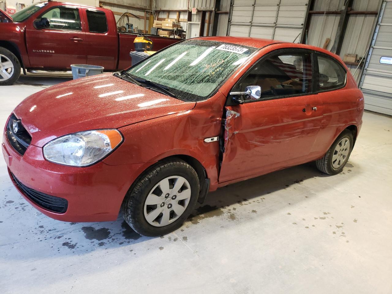 Изображение 1 2010 HYUNDAI ACCENT BLUE 2010 с VIN KMHCM3ACXAU161277