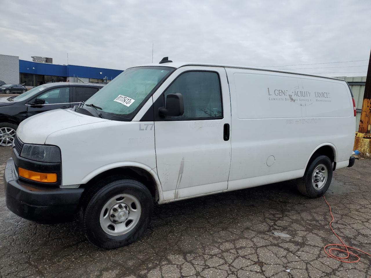 Image 1 of 2019 CHEVROLET EXPRESS G2500  2019 with VIN 1GCWGAFB8K1192303