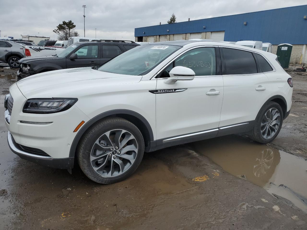 Image 1 of 2021 LINCOLN NAUTILUS RESERVE 2021 with VIN 2LMPJ8K94MBL12512