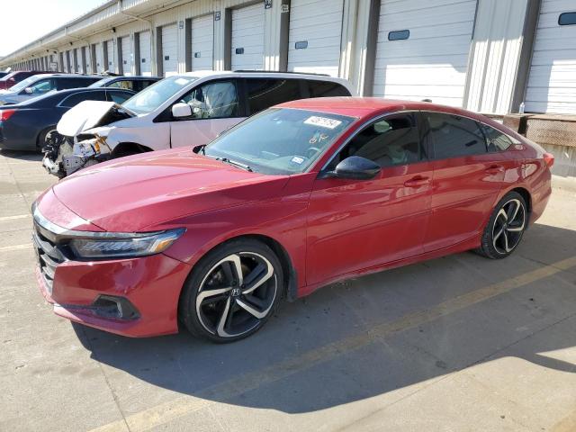 Image 1 of 2022 HONDA ACCORD SPORT 2022 with VIN 1HGCV1F36NA042763
