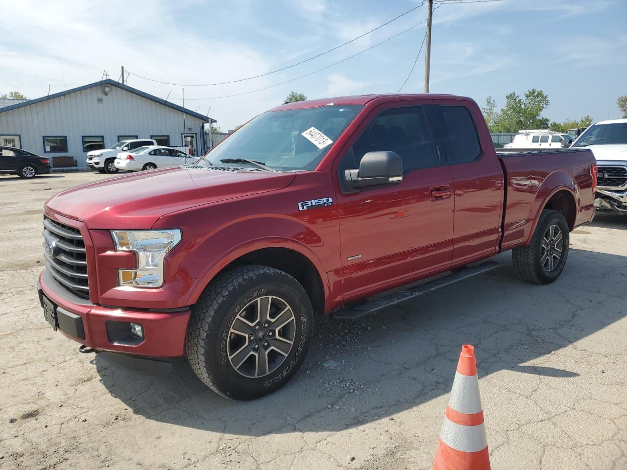 Изображение 1 2016 FORD F150 SUPER CAB 2016 с VIN 1FTFX1EG6GFA09861