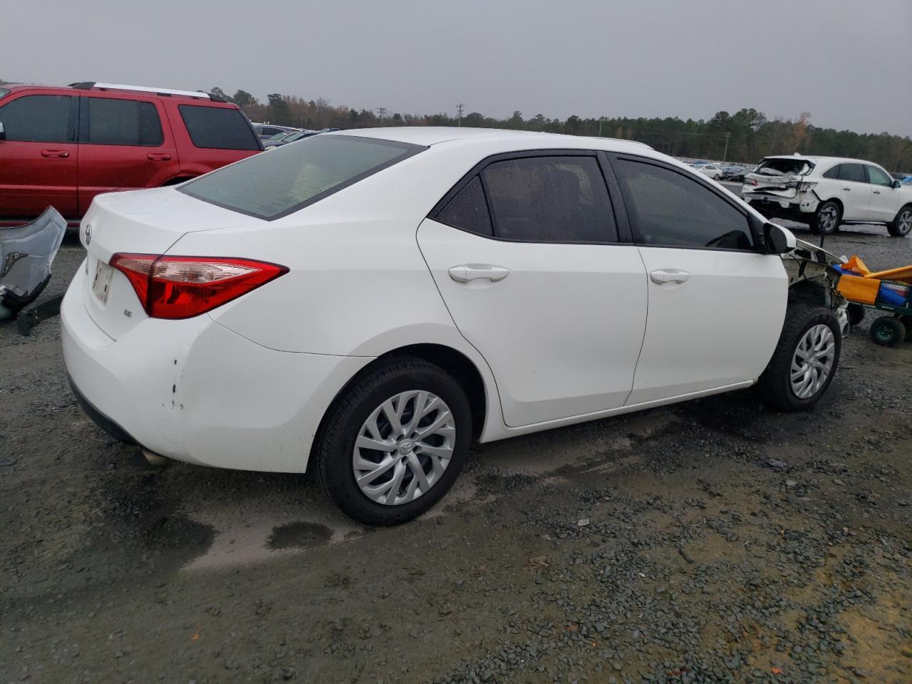 Image 3 of 2017 TOYOTA COROLLA L 2017 with VIN 5YFBURHE1HP712570