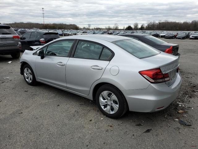 Image 2 of 2014 HONDA CIVIC LX 2014 with VIN 2HGFB2F57EH506271