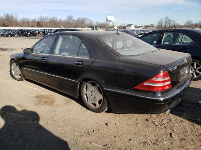 Obraz 2 z 2002 MERCEDES-BENZ S-CLASS 600 2002 z VIN WDBNG78J32A252358