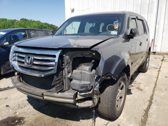 Image 2 of 2012 HONDA PILOT LX 2012 with VIN 5FNYF3H27CB032944