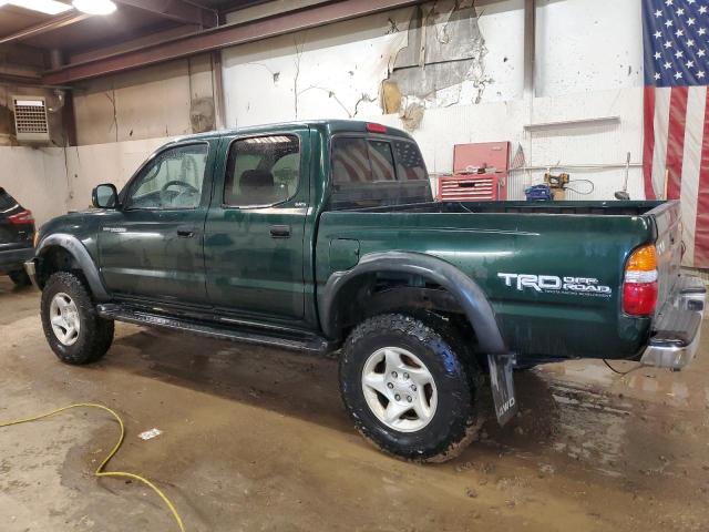 Изображение 2 2002 TOYOTA TACOMA DOUBLE CAB 2002 с VIN 5TEHN72N72Z888769