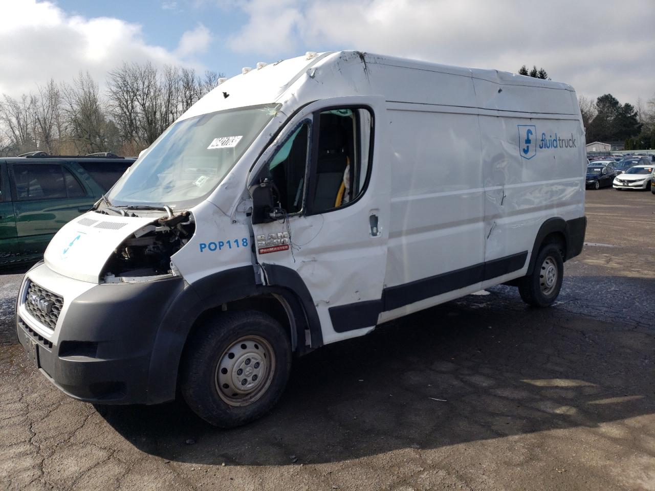 Image 1 of 2021 RAM PROMASTER 2500 2500 HIGH 2021 with VIN 3C6LRVDG3ME522536