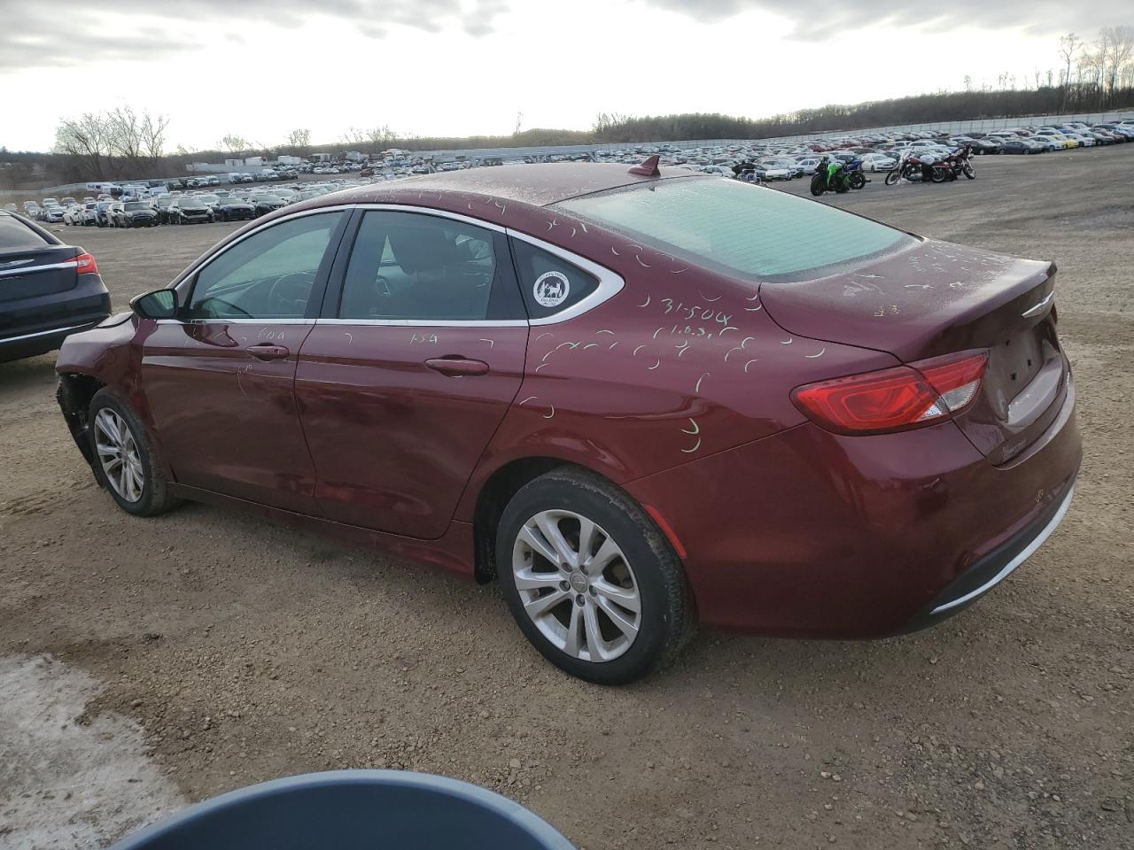 Image 2 of 2016 CHRYSLER 200 LIMITED 2016 with VIN 1C3CCCABXGN132934