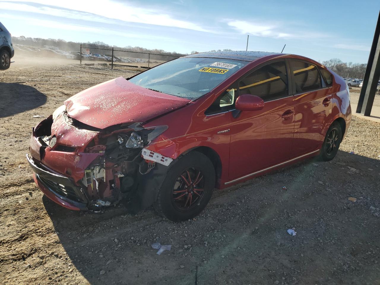Image 1 of 2012 TOYOTA PRIUS  2012 with VIN JTDKN3DUXC1493807