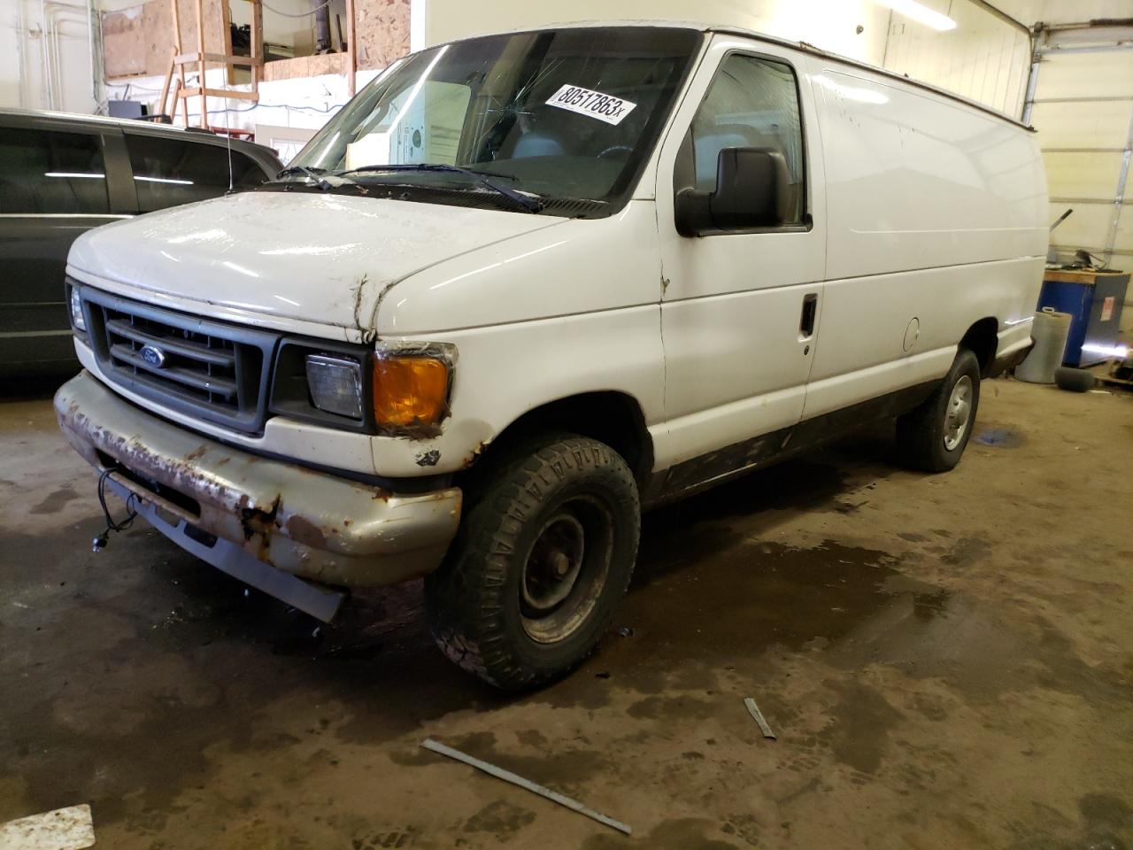 Image 1 of 2004 FORD ECONOLINE E350 SUPER DUTY VAN 2004 with VIN 1FTSS34P94HA88078