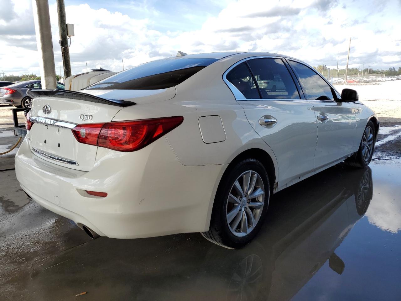 Image 3 of 2014 INFINITI Q50 BASE 2014 with VIN JN1BV7AR5EM688953
