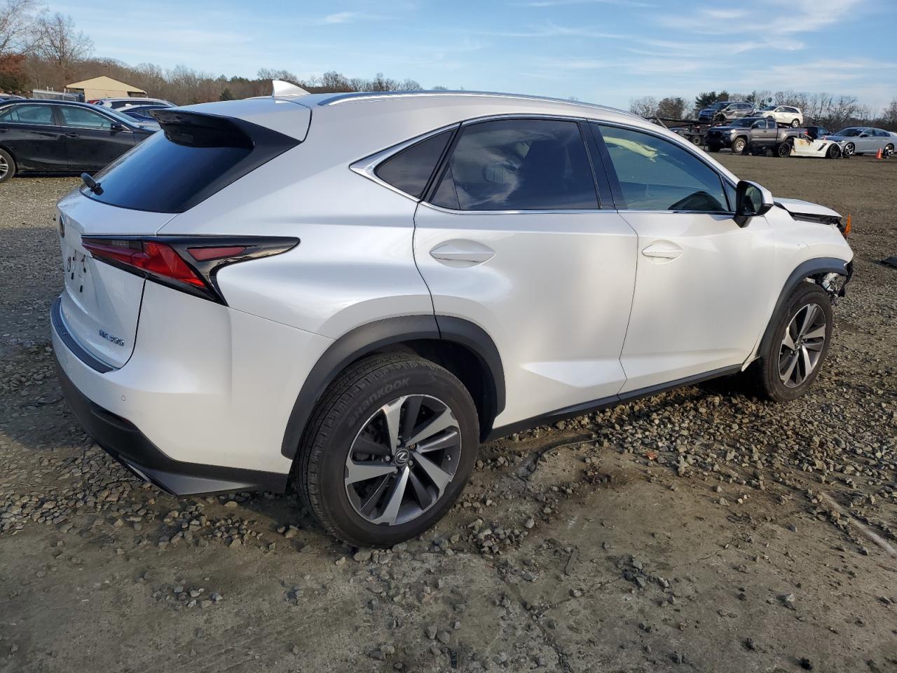 Image 3 of 2019 LEXUS NX 300 BASE 2019 with VIN JTJBARBZ2K2181662