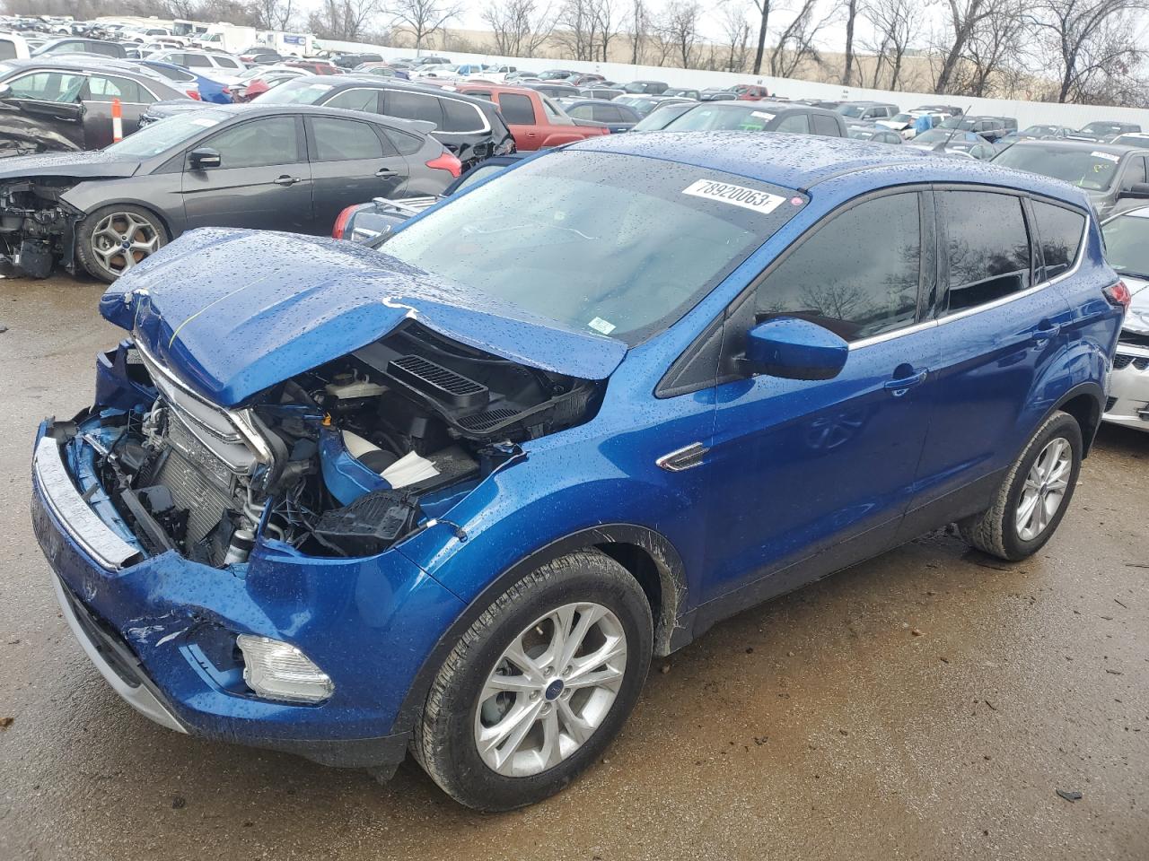 Image 1 of 2019 FORD ESCAPE SE 2019 with VIN 1FMCU0GD6KUA71348