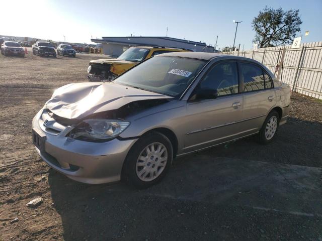Изображение 1 2004 HONDA CIVIC LX 2004 с VIN 2HGES16544H591753