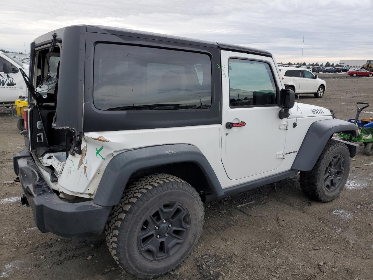Image 3 of 2016 JEEP WRANGLER SPORT 2016 with VIN 1C4AJWAG0GL173784