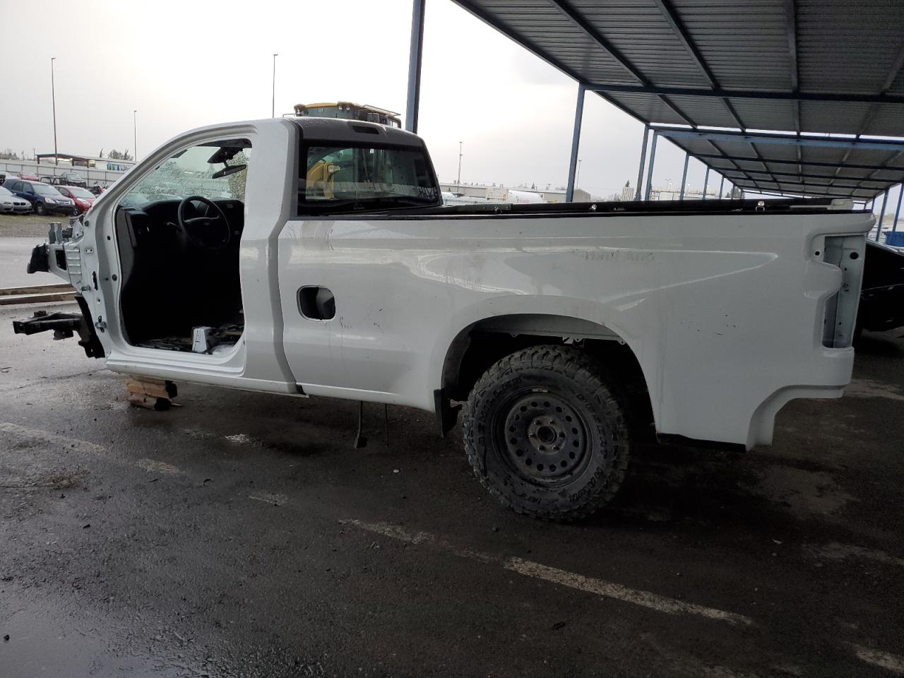 Image 2 of 2023 CHEVROLET SILVERADO C1500 2023 with VIN 3GCNAAED1PG288587