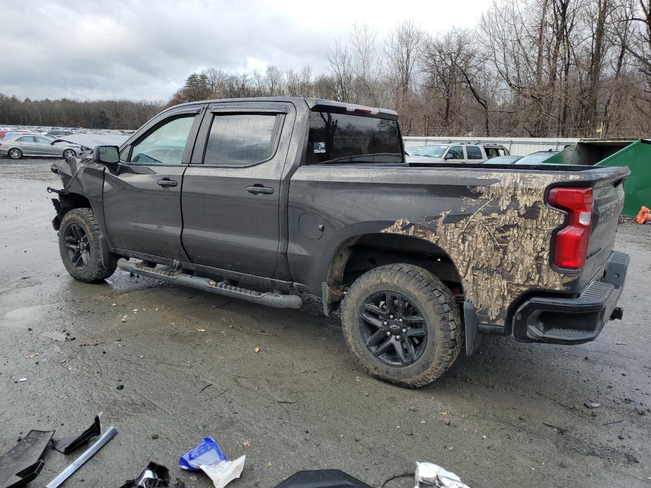 Obraz 2 z 2021 CHEVROLET SILVERADO K1500 TRAIL BOSS CUSTOM 2021 z VIN 3GCPYCEF6MG321726