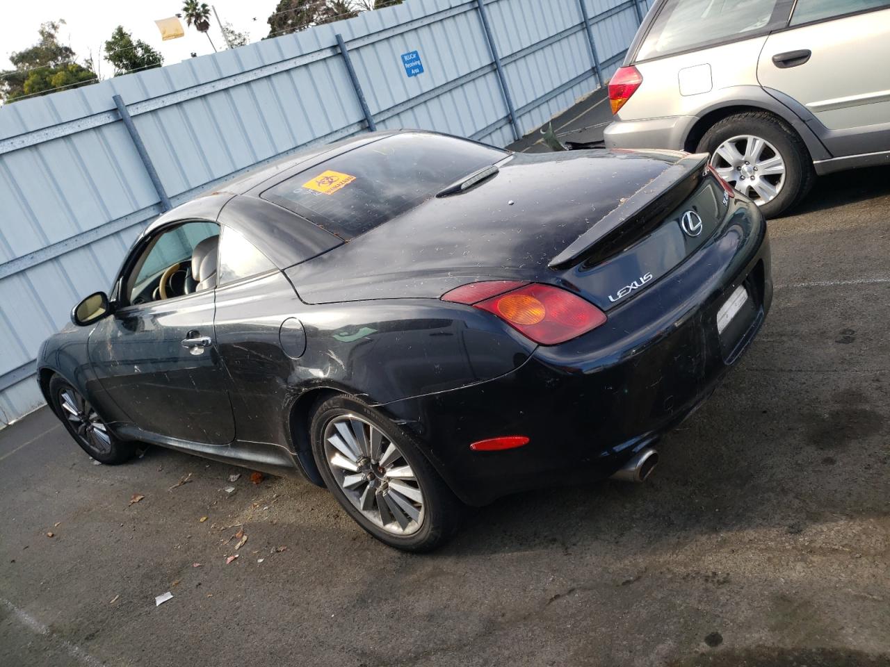 Image 2 of 2005 LEXUS SC 430 2005 with VIN JTHFN48Y350070336