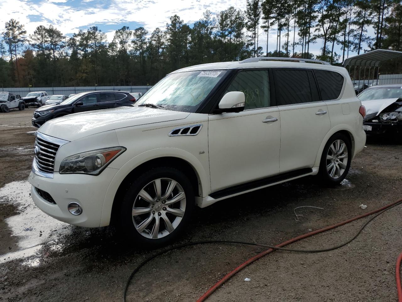 Image 1 of 2014 INFINITI QX80  2014 with VIN JN8AZ2NF8E9552257
