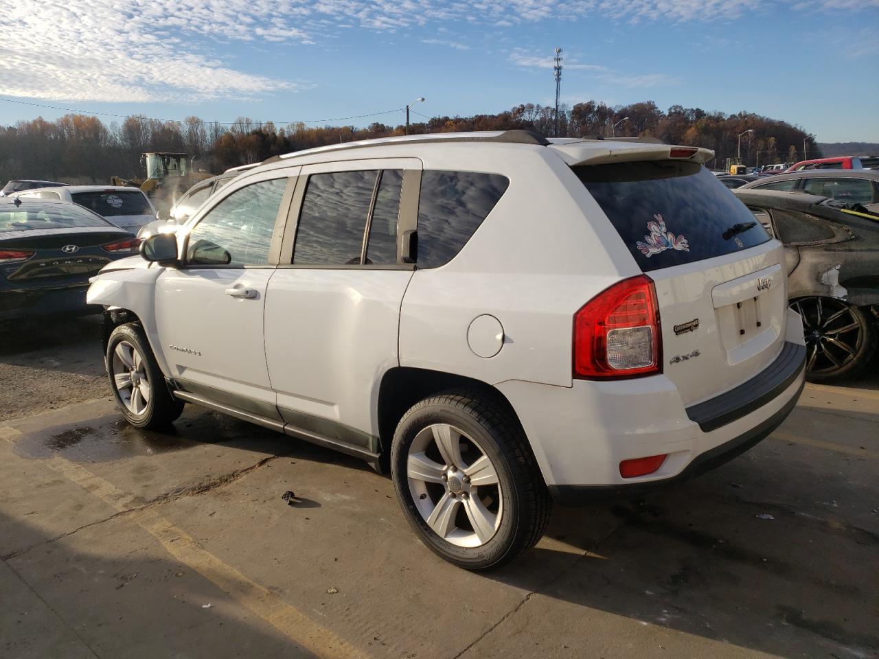 Image 2 of 2011 JEEP COMPASS SPORT 2011 with VIN 1J4NF1FB0BD210493