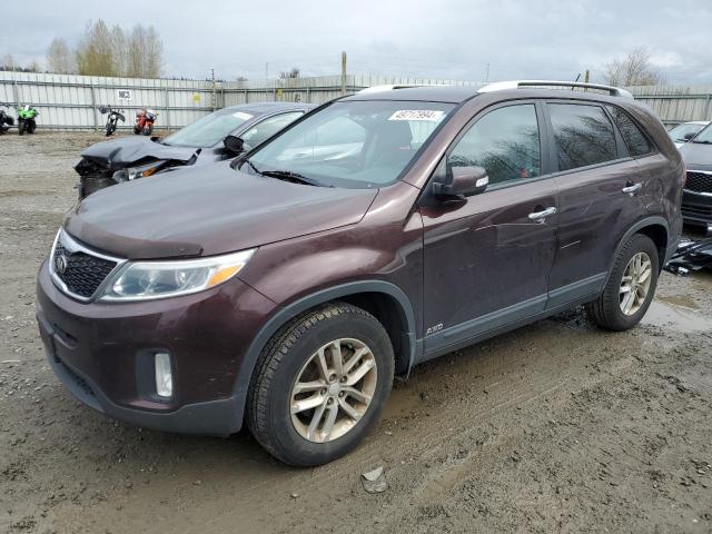 Image 1 of 2015 KIA SORENTO LX 2015 with VIN 5XYKTDA74FG653792
