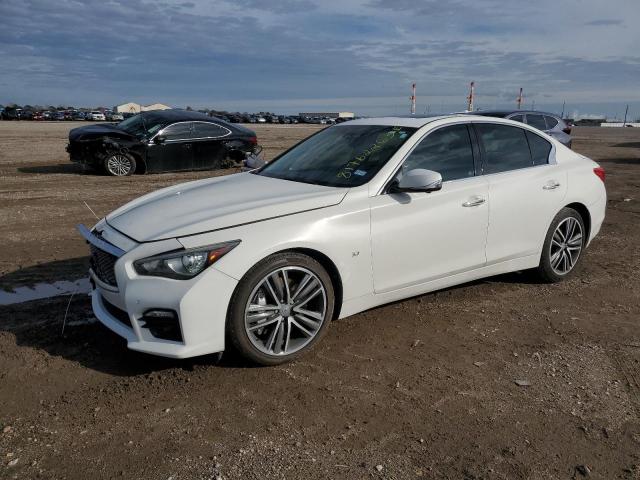 Image 1 of 2014 INFINITI Q50 BASE 2014 with VIN JN1BV7AR7EM698755