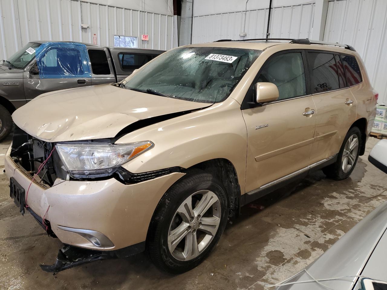 Image 1 of 2013 TOYOTA HIGHLANDER LIMITED 2013 with VIN 5TDDK3EH0DS189053