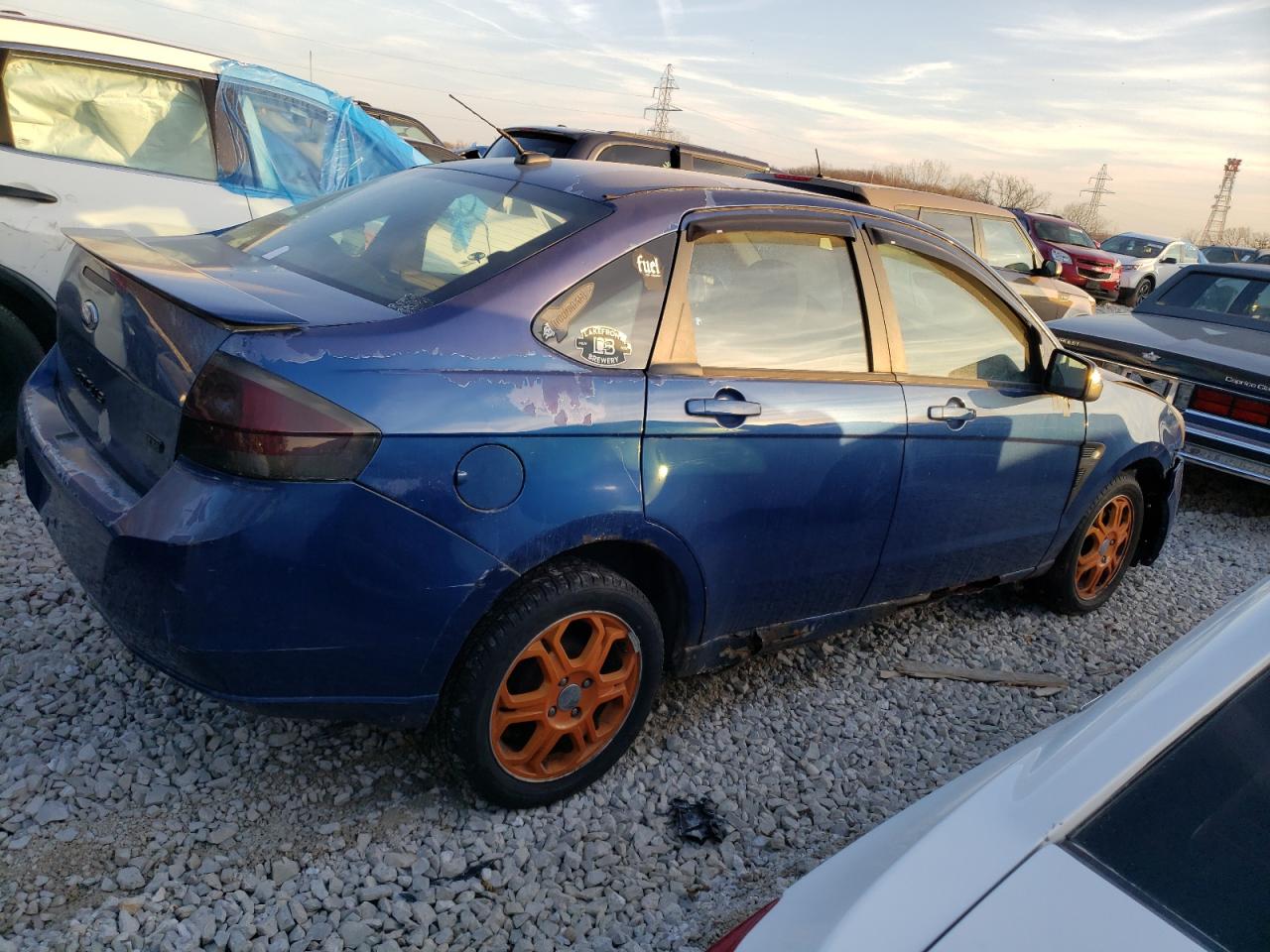 Изображение 3 2008 FORD FOCUS SE 2008 с VIN 1FAHP35NX8W280058