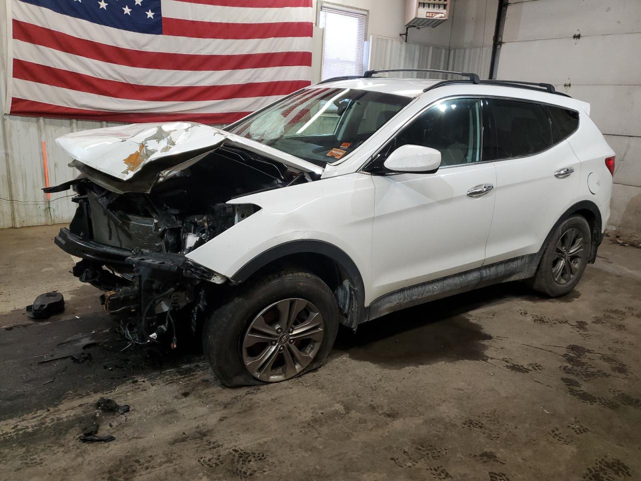 Image 1 of 2014 HYUNDAI SANTA FE SPORT  2014 with VIN 5XYZU3LBXEG133604