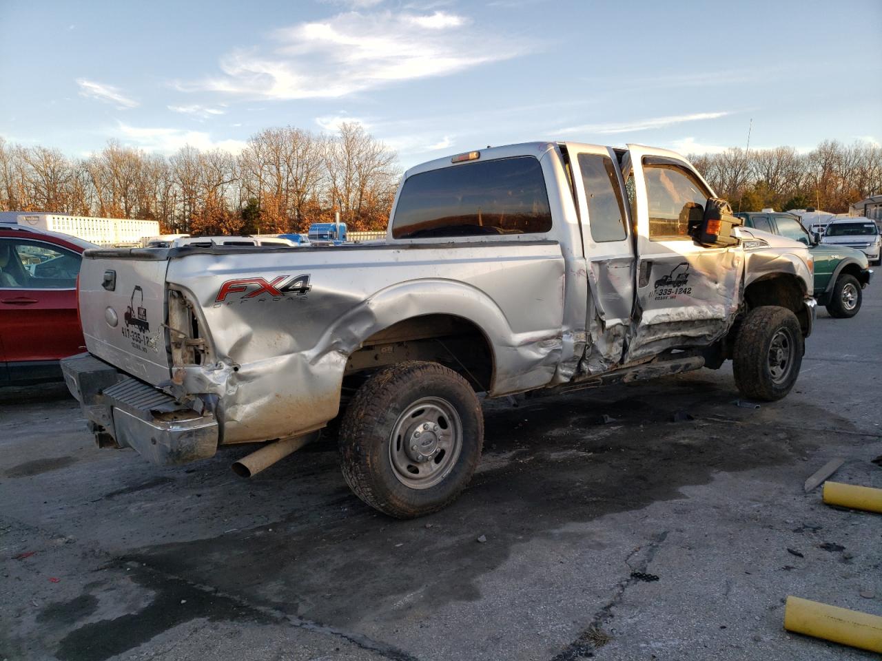 Image 3 of 2012 FORD F250 SUPER DUTY 2012 with VIN 1FT7X2B67CEA70884