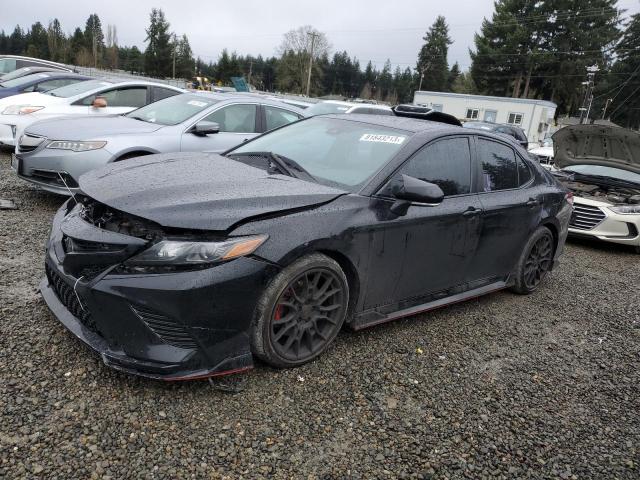 Image 1 of 2021 TOYOTA CAMRY TRD 2021 with VIN 4T1KZ1AK0MU055319