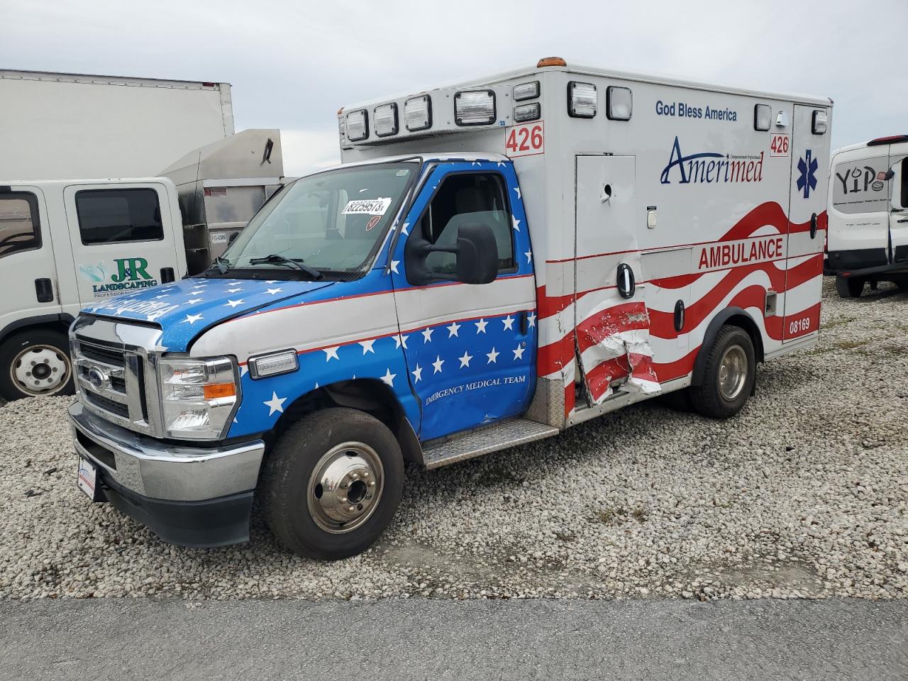 Image 1 of 2021 FORD ECONOLINE E350 SUPER DUTY CUTAWAY VAN 2021 with VIN 1FDWE3FN3MDC38595