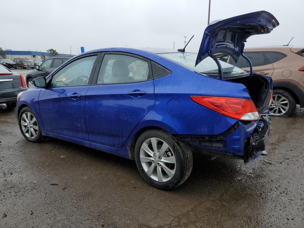 Image 2 of 2012 HYUNDAI ACCENT GLS 2012 with VIN KMHCU4AE5CU228281