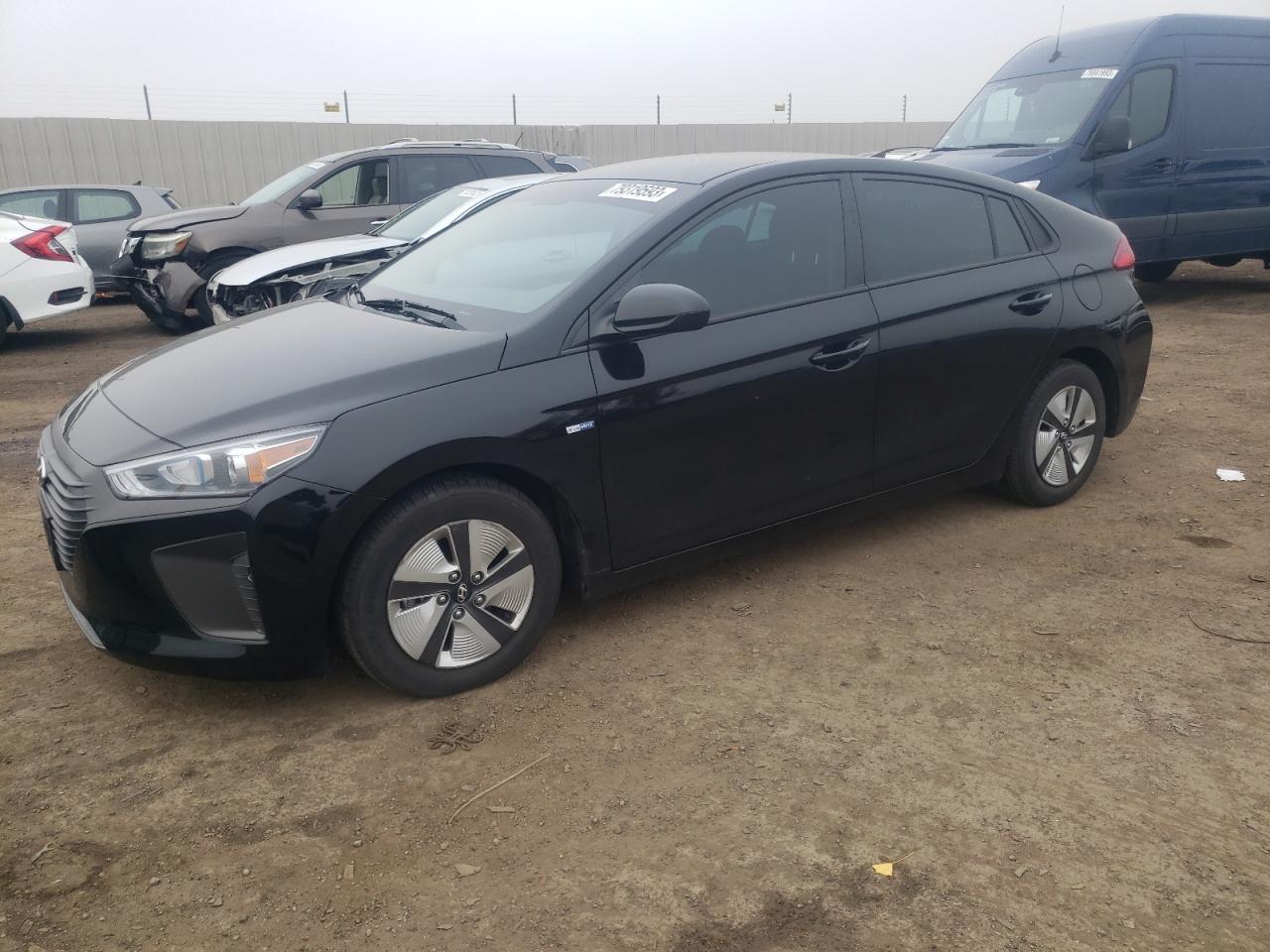 Image 1 of 2019 HYUNDAI IONIQ BLUE 2019 with VIN KMHC65LC7KU140326